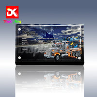Display King - Acrylic display plaque for Lego Heavy-Duty Tow Truck 42128