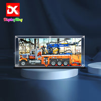 Display King - Acrylic  display case with screw for LEGO® Heavy-duty Tow Truck 42128