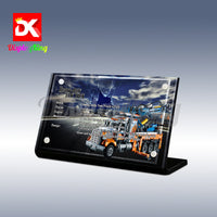 Display King - Acrylic display plaque for Lego Heavy-Duty Tow Truck 42128
