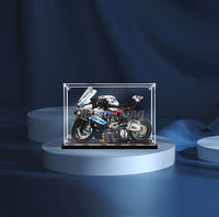 Display King -Acrylic display case with screw for LEGO® BMW M 1000 RR 42130