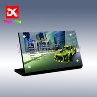 Display King - Acrylic display plaque for Lego Ford Mustang Shelby GT500 42138