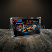Display King - Acrylic photo frame for Lego McLaren Formula 1 Race Car 42141