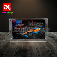 Display King - Acrylic photo frame for Lego McLaren Formula 1 Race Car 42141