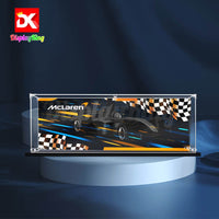 Display King-  4  x Acrylic display case with screw for LEGO® McLaren Formula1 Race Car 42141 - 70cm(L) x 35cm(W) x 15cm(H)