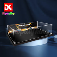 Display King-  4  x Acrylic display case with screw for LEGO® McLaren Formula1 Race Car 42141 - 70cm(L) x 35cm(W) x 15cm(H)