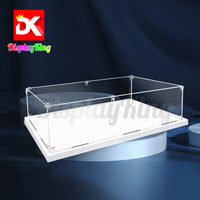 Display King-  4  x Acrylic display case with screw for LEGO® McLaren Formula1 Race Car 42141 - 70cm(L) x 35cm(W) x 15cm(H)