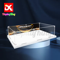 Display King-  4  x Acrylic display case with screw for LEGO® McLaren Formula1 Race Car 42141 - 70cm(L) x 35cm(W) x 15cm(H)