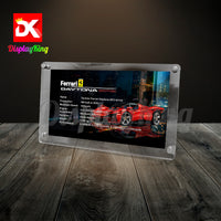 Display King - Acrylic photo frame for Lego Ferrari Daytona SP3 42143