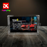 Display King - Acrylic photo frame for Lego Ferrari Daytona SP3 42143