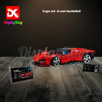 Display King - Acrylic photo frame for Lego Ferrari Daytona SP3 42143
