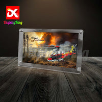 Display King - Acrylic photo frame for Lego Airbus H175 Rescue Helicopter 42145