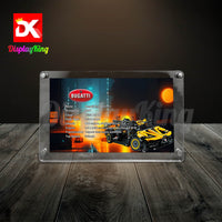 Display King - Acrylic photo frame for Lego Bugatti Bolide 42151