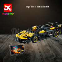 Display King - Acrylic photo frame for Lego Bugatti Bolide 42151