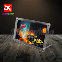 Display King - Acrylic photo frame for Lego Bugatti Bolide 42151