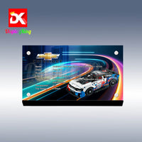 Display King - Acrylic display plaque for Lego NASCAR Next Gen Chevrolet Camaro ZL1 42153