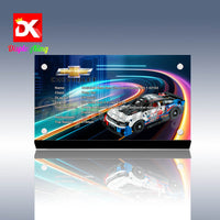 Display King - Acrylic display plaque for Lego NASCAR Next Gen Chevrolet Camaro ZL1 42153
