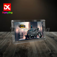 Display King - Acrylic photo frame for Lego THE BATMAN-BATCYCLE 42155