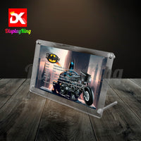 Display King - Acrylic photo frame for Lego THE BATMAN-BATCYCLE 42155