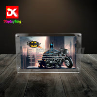 Display King - Acrylic photo frame for Lego THE BATMAN-BATCYCLE 42155