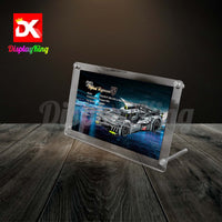 Display King - Acrylic photo frame for Lego PEUGEOT 9X8 24H Le Mans Hybrid Hypercar 42156