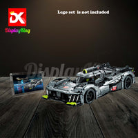 Display King - Acrylic photo frame for Lego PEUGEOT 9X8 24H Le Mans Hybrid Hypercar 42156