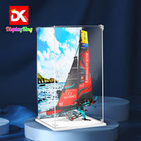Display King - Acrylic display case with screw for LEGO® Emirates Team New Zealand AC75 Yacht 42174