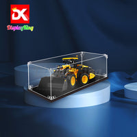 Display King -Acrylic display case with screw for LEGO® Volvo L120 Electric Wheel Loader 42209