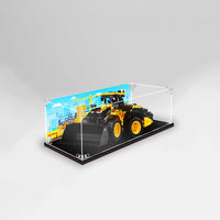 Display King -Acrylic display case with screw for LEGO® Volvo L120 Electric Wheel Loader 42209
