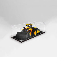 Display King -Acrylic display case with screw for LEGO® Volvo L120 Electric Wheel Loader 42209