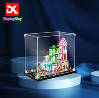 Display King -Acrylic display case with screw for LEGO® Heartlake City Apartments and Stores 42670