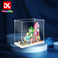 Display King -Acrylic display case with screw for LEGO® Heartlake City Apartments and Stores 42670