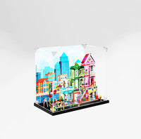Display King -Acrylic display case with screw for LEGO® Heartlake City Apartments and Stores 42670