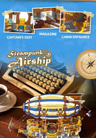 JIESTAR JJ9126 Steampunk Airship with 3272 Pieces