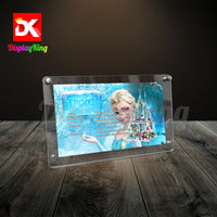 Display King - Acrylic photo frame for Lego Elsa's Magical lce Palace 43172