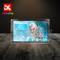 Display King - Acrylic photo frame for Lego Elsa's Magical lce Palace 43172