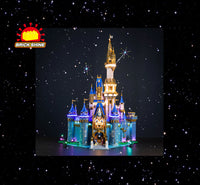 Brick Shine -  Light Kit for  LEGO®Disney Castle 43222