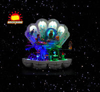 Brick Shine -  Light Kit for LEGO® The Little Mermaid Royal Clamshell 43225