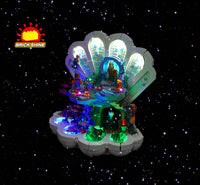 Brick Shine -  Light Kit for LEGO® The Little Mermaid Royal Clamshell 43225