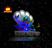 Brick Shine -  Light Kit for LEGO® The Little Mermaid Royal Clamshell 43225