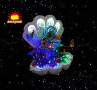 Brick Shine -  Light Kit for LEGO® The Little Mermaid Royal Clamshell 43225