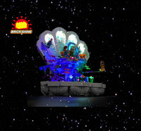 Brick Shine -  Light Kit for LEGO® The Little Mermaid Royal Clamshell 43225