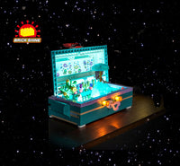 Brick Shine -  Light Kit for  LEGO® Ariel's Treasure Chest 43229