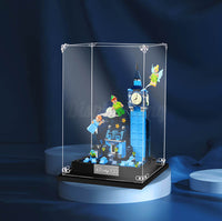 Display King - Acrylic display case for LEGO Peter Pan & Wendy's Flight over London 43232 3mm Thickness dust-Free and Crystal Clear Display case with Screw