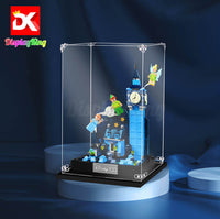 Display King - Acrylic display case for LEGO Peter Pan & Wendy's Flight over London 43232 3mm Thickness dust-Free and Crystal Clear Display case with Screw