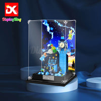 Display King - Acrylic display case for LEGO Peter Pan & Wendy's Flight over London 43232 3mm Thickness dust-Free and Crystal Clear Display case with Screw