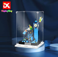 Display King - Acrylic display case for LEGO Peter Pan & Wendy's Flight over London 43232 3mm Thickness dust-Free and Crystal Clear Display case with Screw