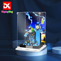 Display King - Acrylic display case for LEGO Peter Pan & Wendy's Flight over London 43232 3mm Thickness dust-Free and Crystal Clear Display case with Screw
