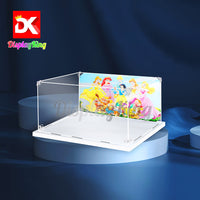 Display King - Acrylic display case with screw for LEGO® Snow White and the Seven Dwarfs' Cottage 43242