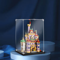 Display King -Acrylic display case with screw for LEGO® Beauty and the Beast Castle 43263