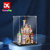 Display King -Acrylic display case with screw for LEGO® Beauty and the Beast Castle 43263